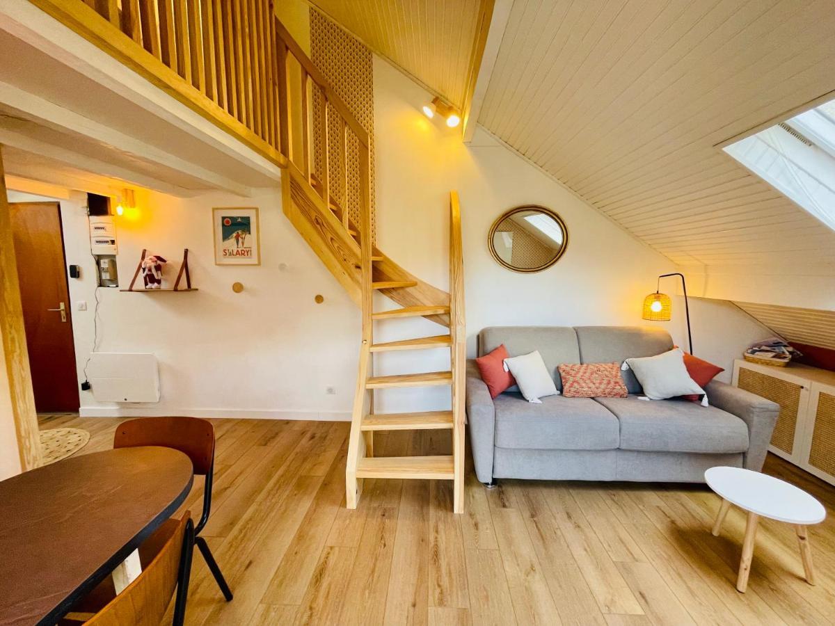 Charmant Appartement Idealement Situe Saint-Lary-Soulan Dış mekan fotoğraf